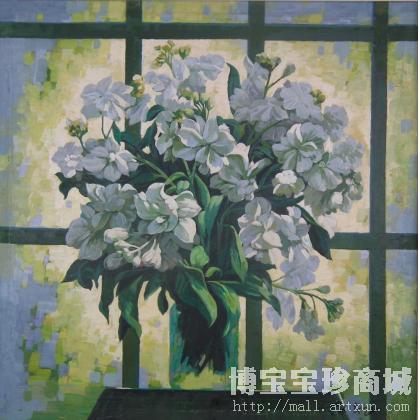 杨骅 花卉系列 类别: 油画X